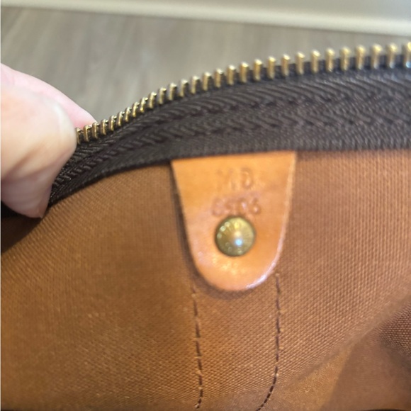 Louis Vuitton keepall 50 with tag,poignant and lock and key - Picture 6 of 8